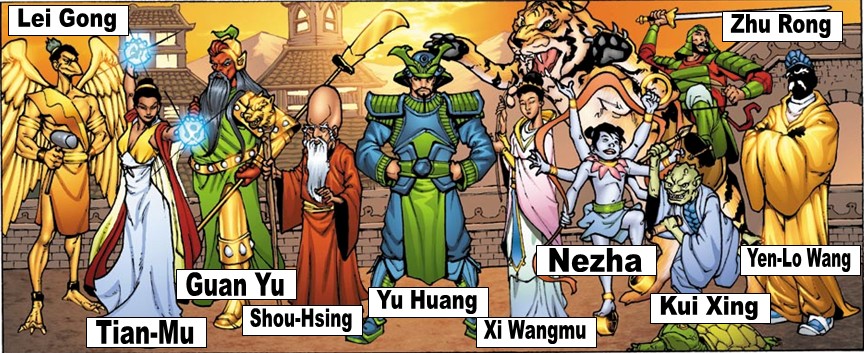 Xian Chinese Gods 