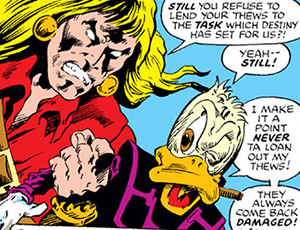 forcing Howard the Duck