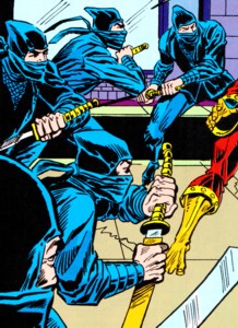 The six ninja have just killed Sun Moon