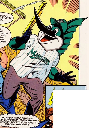 Billy The Marlin, Mascot Wiki