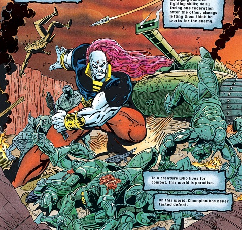 The John Douglas (Mostly) Comic Book Art Site: Handbook of the Marvel  Universe: Grandmaster