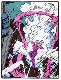 Clea using the Fangs to plane-travel from the Dark Dimension